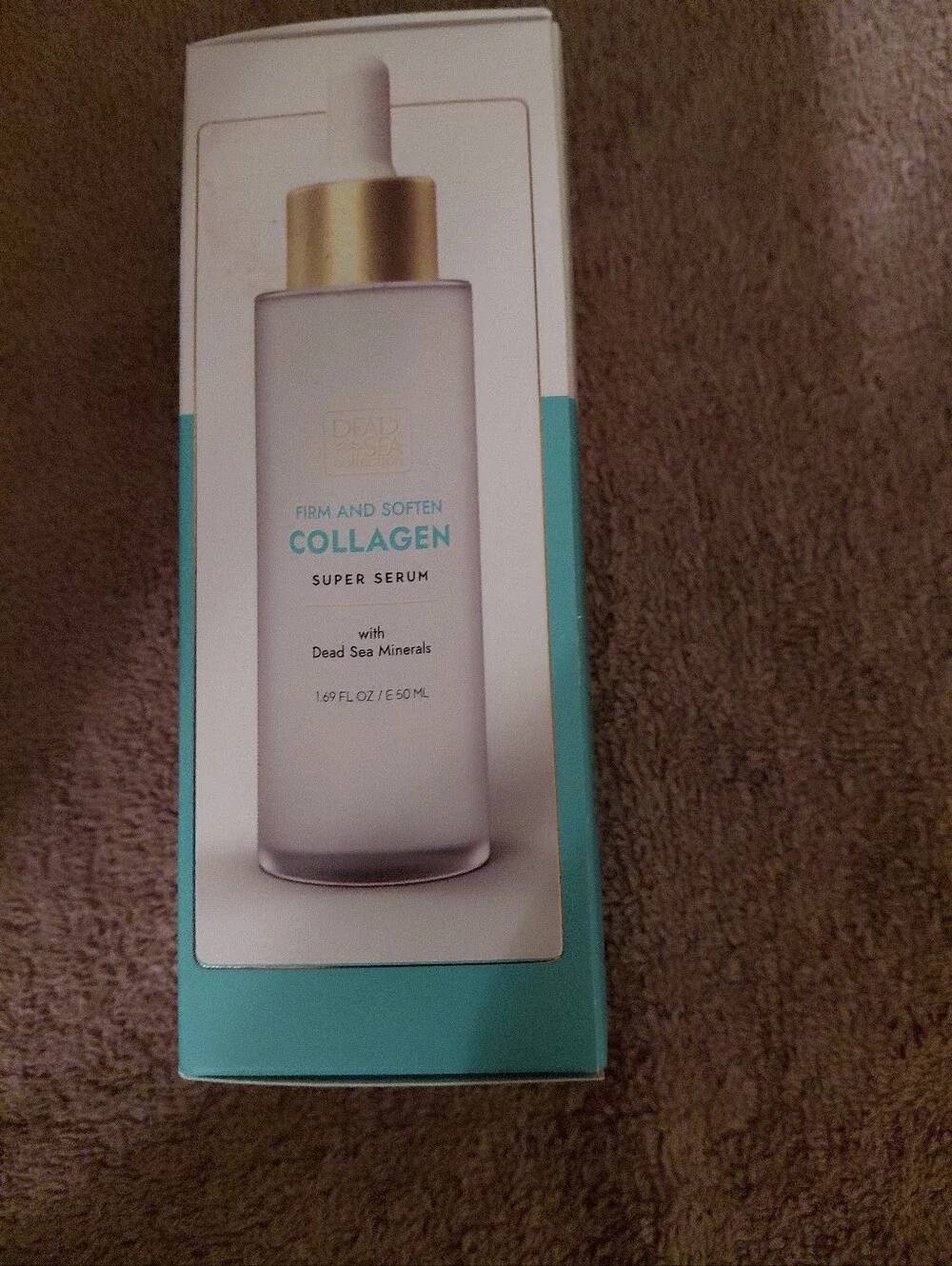 Collagen Super Serum with Dead Sea Minerals - Aqua & White Packaging NWB